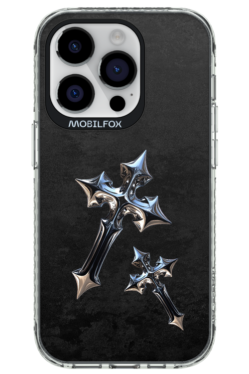 Chrome Crosses 2.0 - Apple iPhone 14 Pro