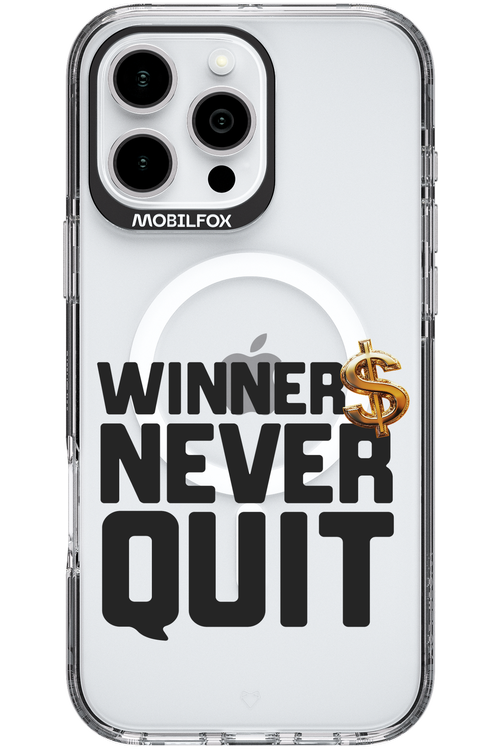 Winners Never Quit - Apple iPhone 16 Pro Max