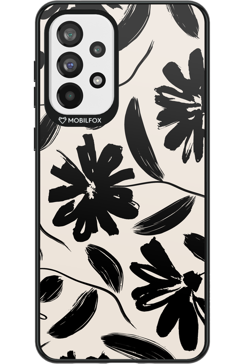 Monochrome Flowerss 2.0 - Samsung Galaxy A73