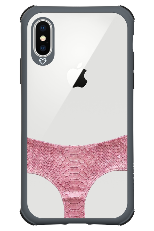 Snake Leather Panties Transparent 2.0 - Apple iPhone XS