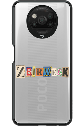 Zbirweek (transparent) 2.0 - Xiaomi Poco X3 NFC