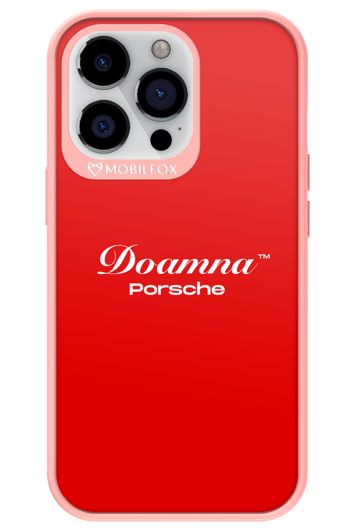 Doamna Porsche (red) - Apple iPhone 13 Pro