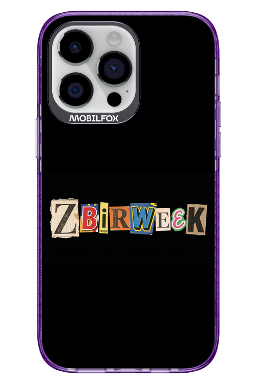 Zbirweek (black) 2.0 - Apple iPhone 14 Pro Max