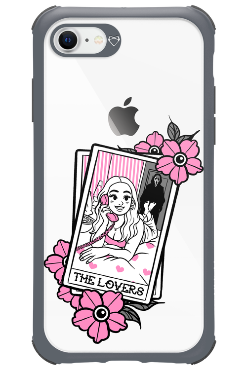 The Spooky Lovers (Transparent) - Apple iPhone 8