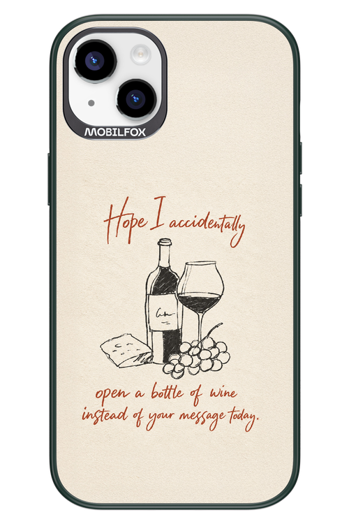 Bottle of wine 2.0 - Apple iPhone 14 Plus