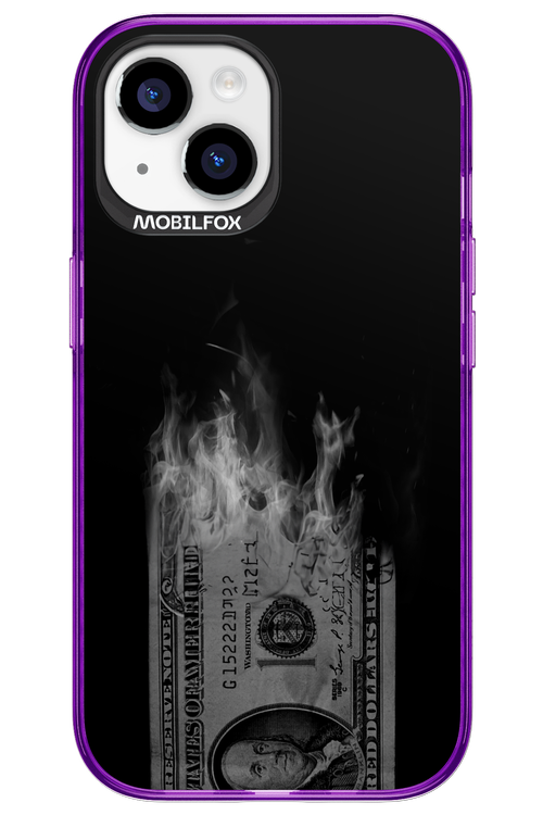 Money Burn B&W 2.0 - Apple iPhone 15