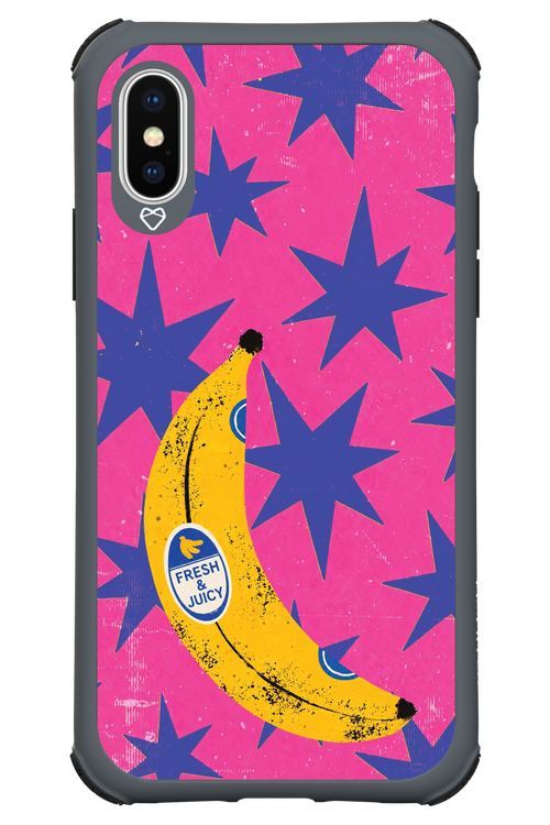 BANANA POP BLUE 2.0 - Apple iPhone X