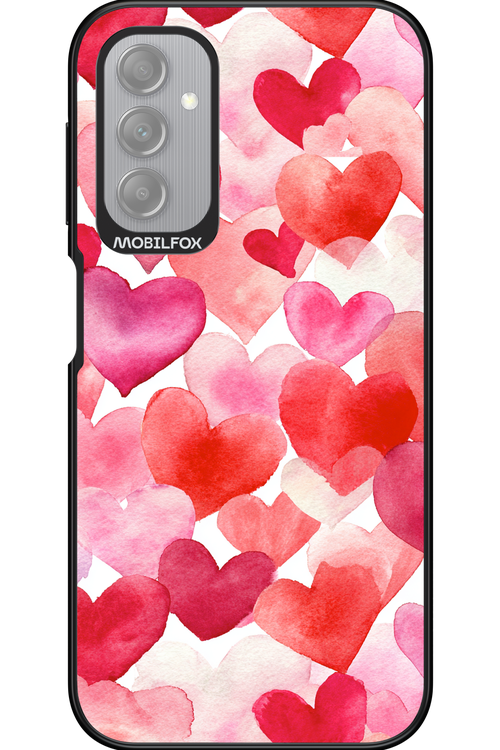 Water Painted Heart 2.0 - Samsung Galaxy A14