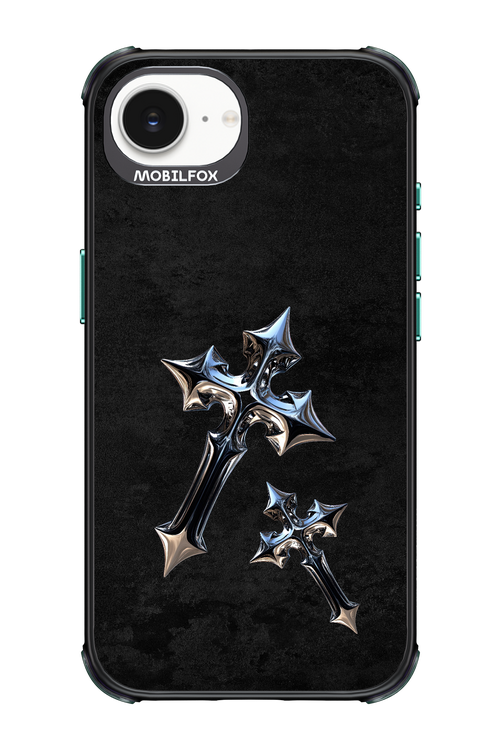 Chrome Crosses 2.0 - Apple iPhone 16e