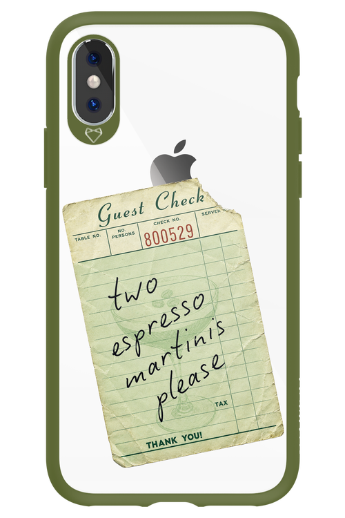 Espresso Martini 2.0 - Apple iPhone X