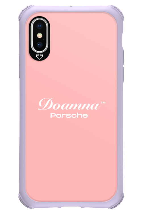 Doamna Porsche (pink) - Apple iPhone X