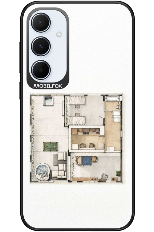 House Sketch 2.0 - Samsung Galaxy A55