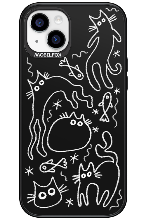 CHALK_CATS 2.0 - Apple iPhone 15 Plus