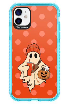 Ghost Girl (Orange) - Apple iPhone 11