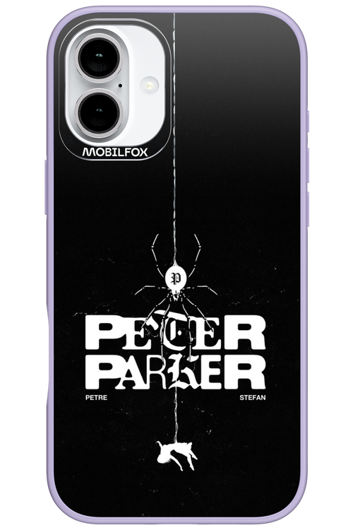 Peter Parker Black 2.0 - Apple iPhone 16 Plus