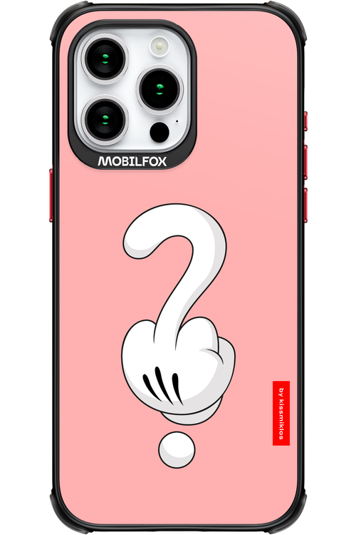 Fuck Hand (Pink) 2.0 - Apple iPhone 15 Pro Max