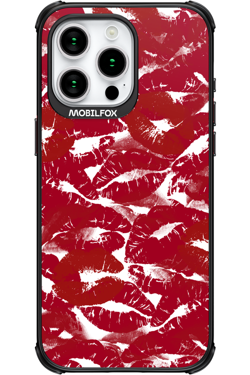 Burgundy and Kiss 2.0 - Apple iPhone 15 Pro Max