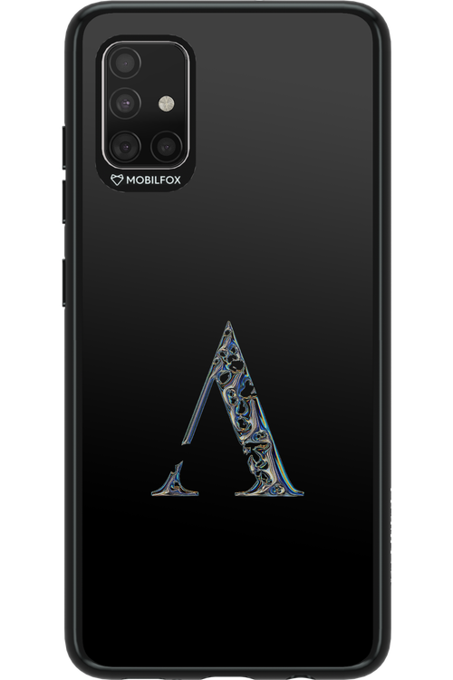 ⁠ ⁠Azteca A Chrome Logo - Samsung Galaxy A51