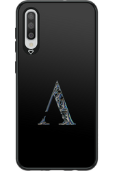 ⁠ ⁠Azteca A Chrome Logo - Samsung Galaxy A50