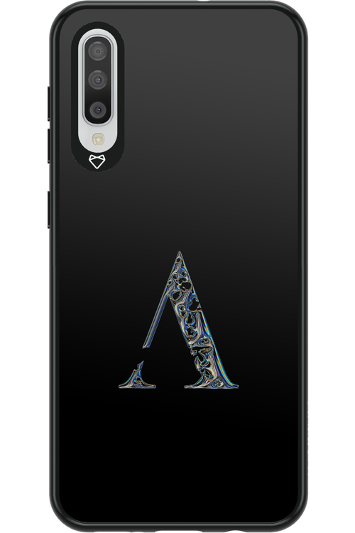 ⁠ ⁠Azteca A Chrome Logo - Samsung Galaxy A50