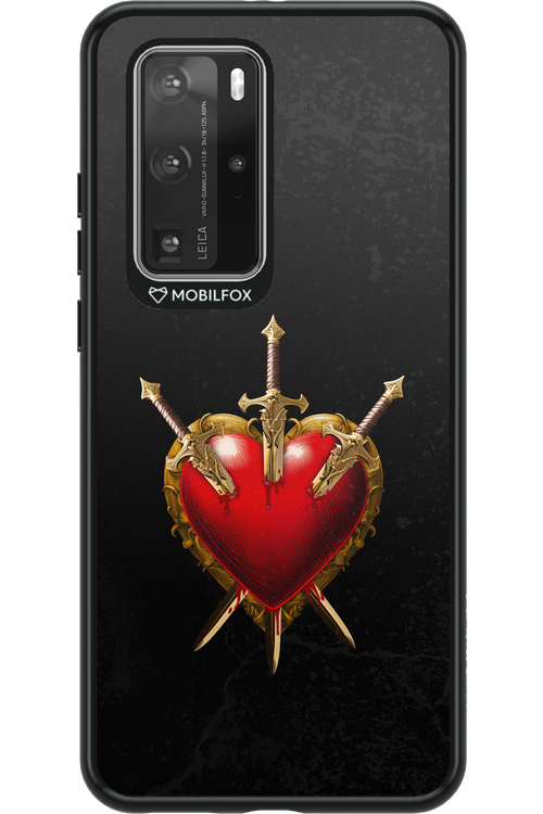 Heart Attack Black - Huawei P40 Pro