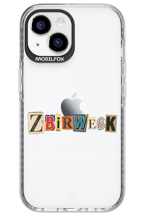 Zbirweek (transparent) 2.0 - Apple iPhone 15