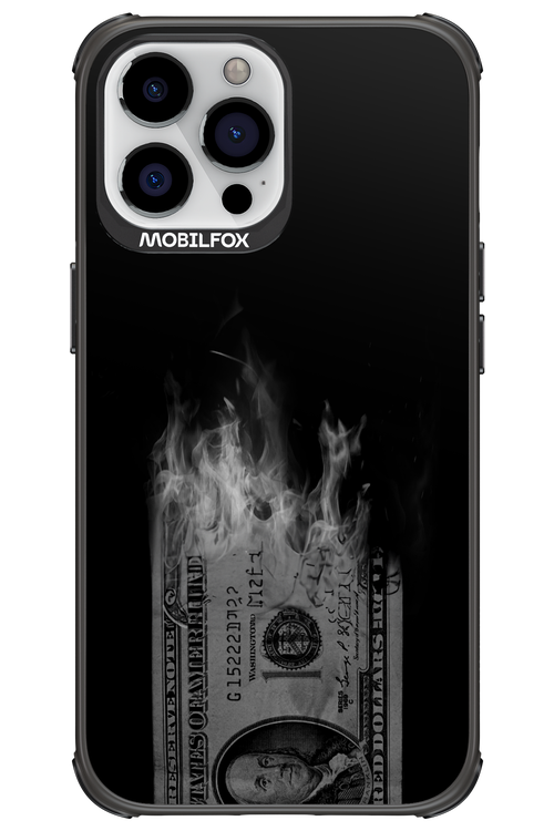 Money Burn B&W 2.0 - Apple iPhone 13 Pro Max
