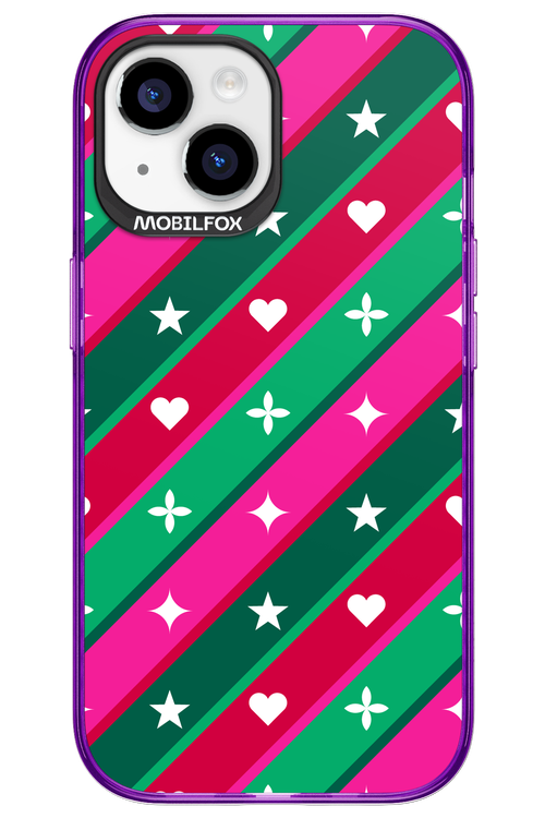 Christmas Stripes - Apple iPhone 15