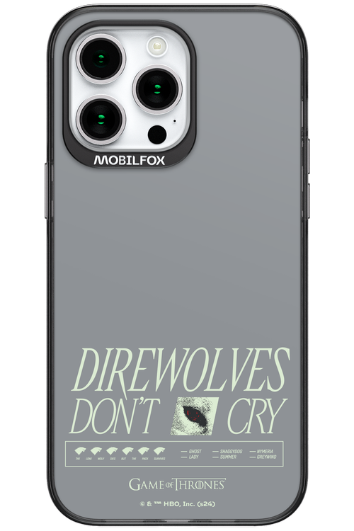 Direwolves Don’t Cry - Apple iPhone 15 Pro Max