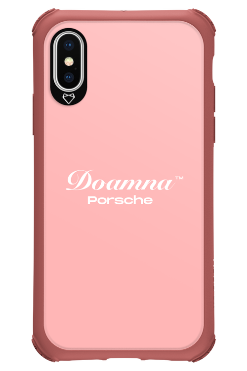 Doamna Porsche (pink) - Apple iPhone X