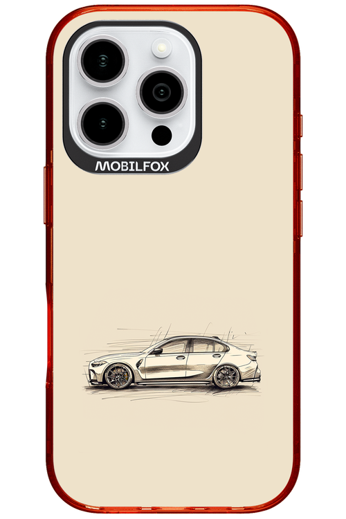 Sketch Car - Apple iPhone 16 Pro