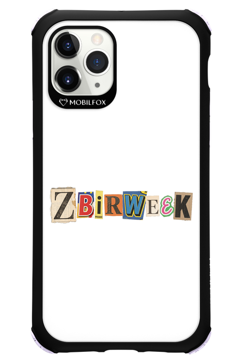 Zbirweek (white) 2.0 - Apple iPhone 11 Pro