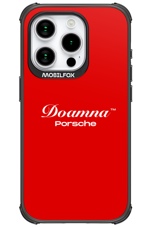 Doamna Porsche (red) - Apple iPhone 15 Pro
