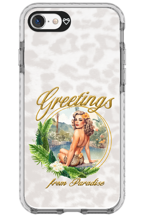 Greetings from Paradise - Apple iPhone 8