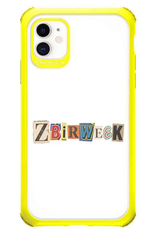 Zbirweek (white) 2.0 - Apple iPhone 11