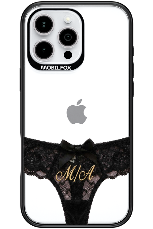 Black Panties Transparent 2.0 - Apple iPhone 16 Pro Max