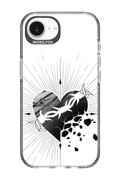 Fekete Szív - Apple iPhone 16e