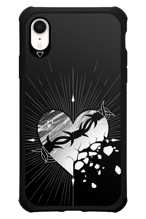 Fehér Szív - Apple iPhone XR