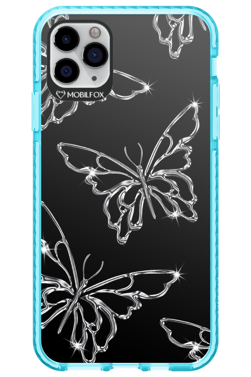 Silver Butterfly 2.0 - Apple iPhone 11 Pro Max