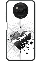 Fekete Szív - Xiaomi Poco X3 Pro