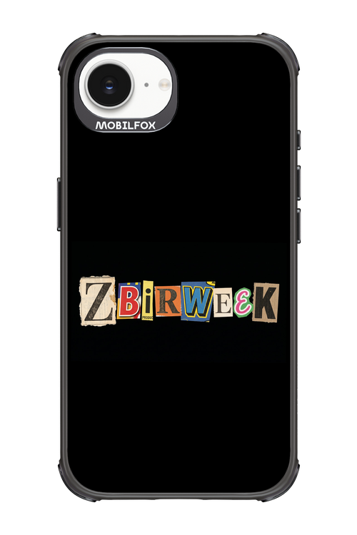 Zbirweek (black) 2.0 - Apple iPhone 17e