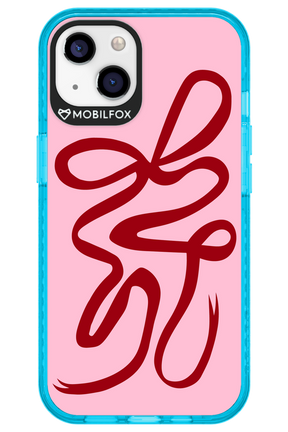 Burgundy Bow - Apple iPhone 13