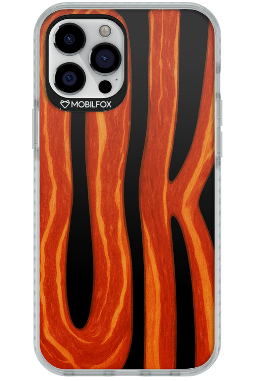 OK (Black-Red) - Apple iPhone 12 Pro Max