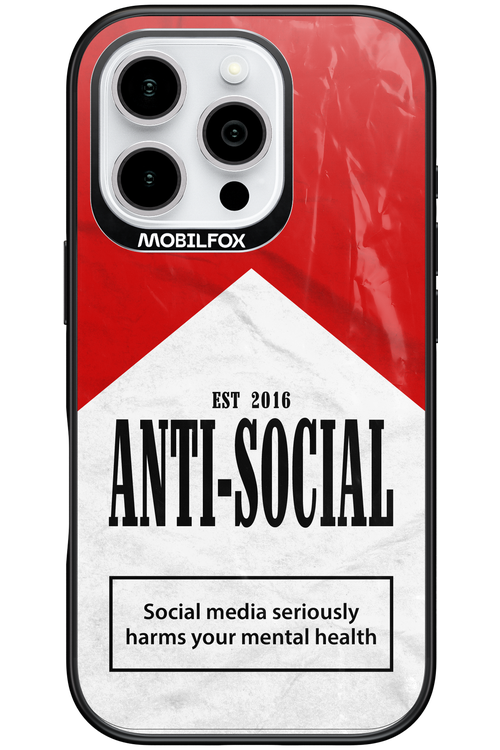 ANTI-SOCIAL II 2.0 - Apple iPhone 16 Pro