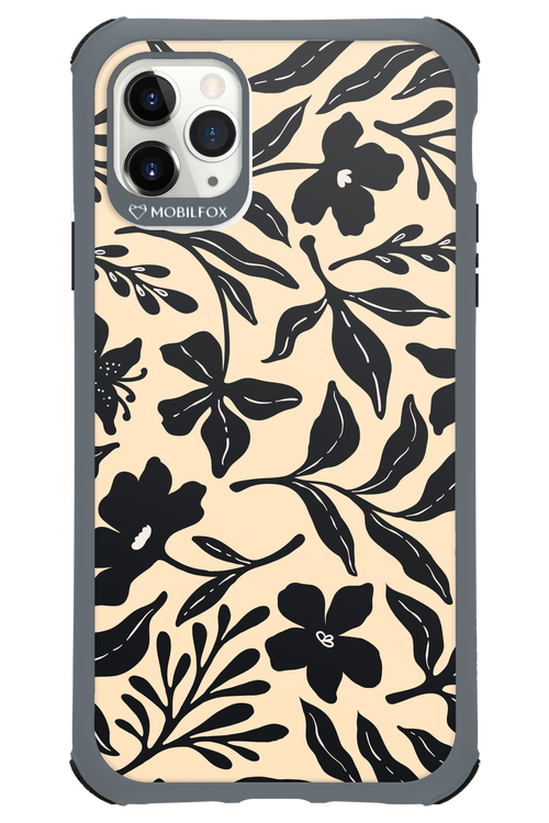 Black Flowers 2.0 - Apple iPhone 11 Pro Max