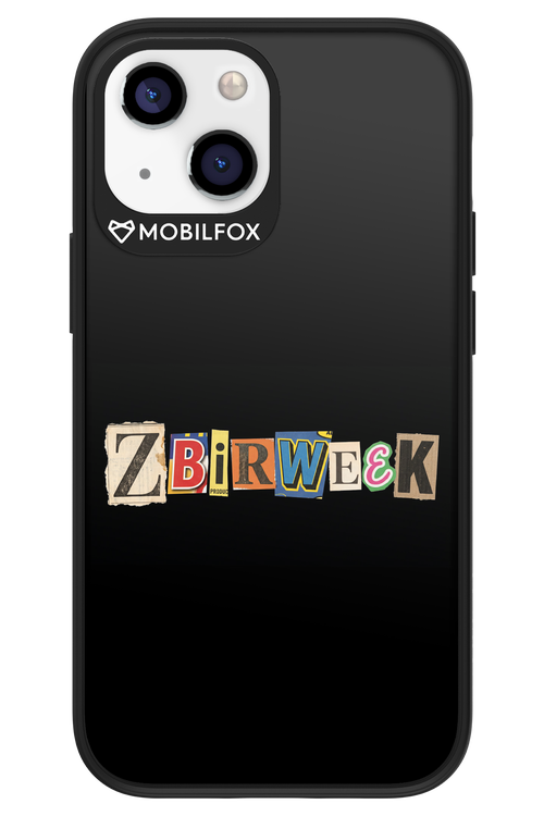 Zbirweek (black) 2.0 - Apple iPhone 13 Mini
