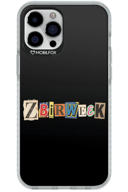 Zbirweek (black) 2.0 - Apple iPhone 12 Pro Max