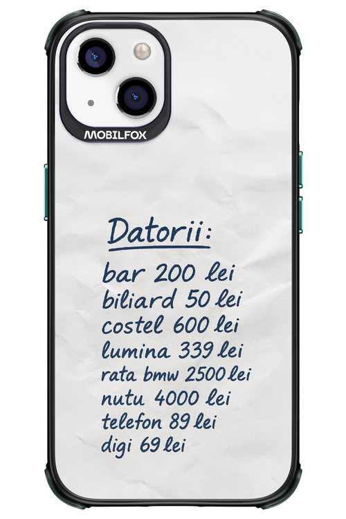 The List - Apple iPhone 13