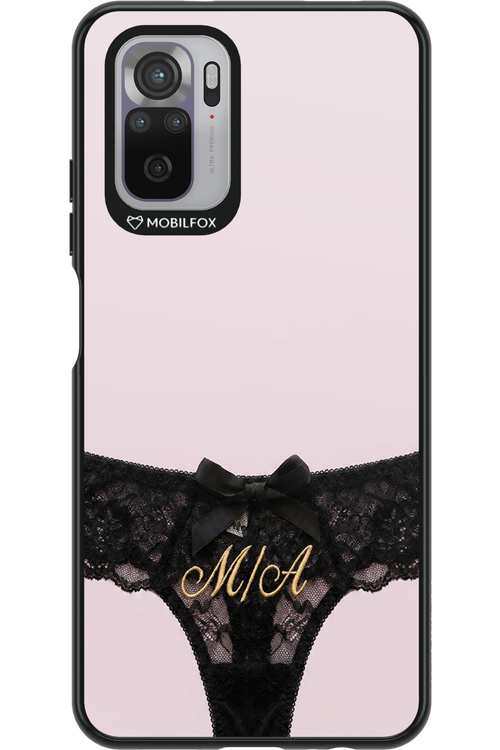 Black Panties 2.0 - Xiaomi Redmi Note 10