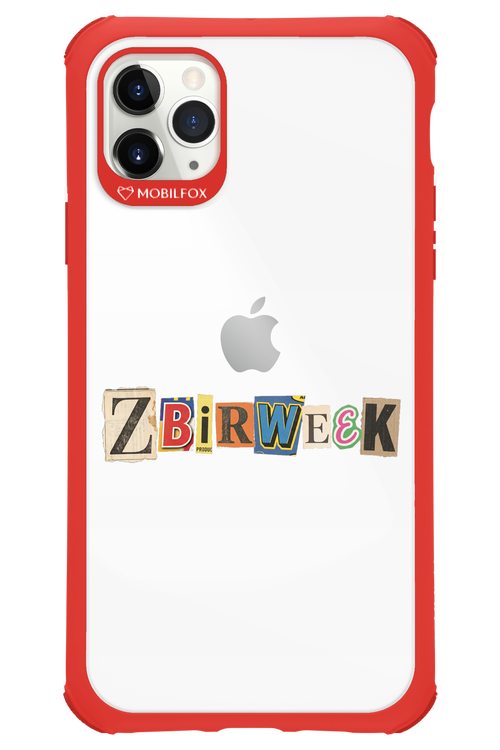 Zbirweek (transparent) 2.0 - Apple iPhone 11 Pro Max